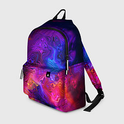 Рюкзак Цветные неоновые разводы на воде Авангард Colored, цвет: 3D-принт