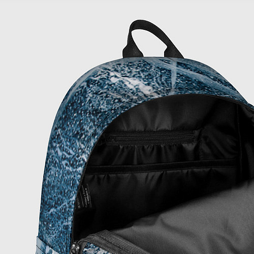 Рюкзак IN COLD horizontal logo with ice / 3D-принт – фото 4