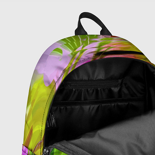 Рюкзак Разноцветная абстрактная композиция Лето Multi-col / 3D-принт – фото 4