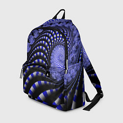 Рюкзак Неоновая спираль Абстракция Neon Spiral Abstractio, цвет: 3D-принт