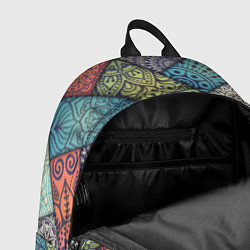 Рюкзак Мандала орнамент, цвет: 3D-принт — фото 2