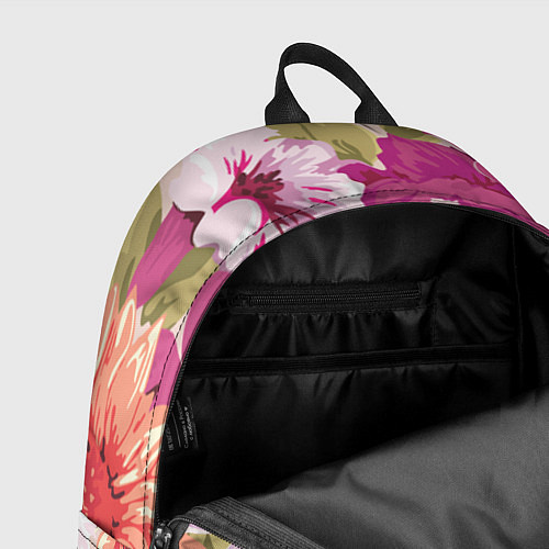 Рюкзак Красочный цветочный паттерн Лето Fashion trend 202 / 3D-принт – фото 4