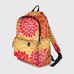Рюкзак Летний цветочный паттерн, цвет: 3D-принт