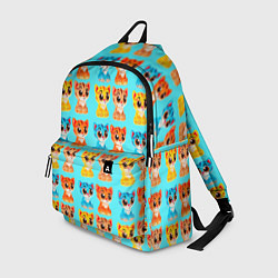 Рюкзак COLORED KITTENS, цвет: 3D-принт