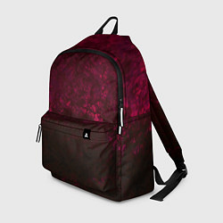 Рюкзак Темно-красный абстрактный узор текстура камня, цвет: 3D-принт