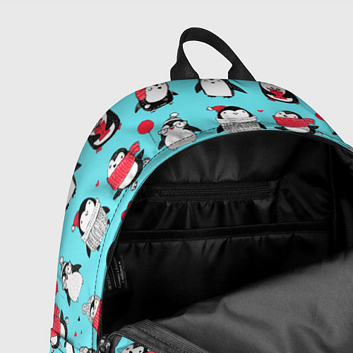 Рюкзак PENGUINS ON THE POSITIVE / 3D-принт – фото 4