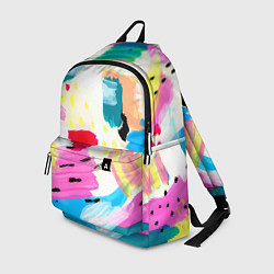 Рюкзак Всплески красок Лето, цвет: 3D-принт
