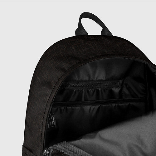 Рюкзак Текстурированный угольно-черный / 3D-принт – фото 4