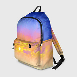 Рюкзак Закатное небо и звезды, цвет: 3D-принт