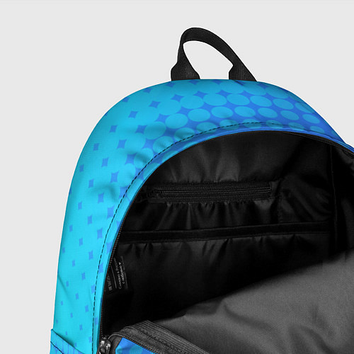 Рюкзак Blue gradient / 3D-принт – фото 4