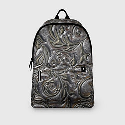 Рюкзак Растительный орнамент - чеканка по серебру, цвет: 3D-принт — фото 2