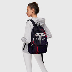 Рюкзак Тесла электросхемы, цвет: 3D-принт — фото 2