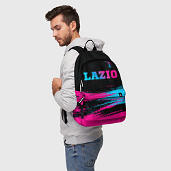 Рюкзак Lazio - neon gradient: символ сверху, цвет: 3D-принт — фото 2