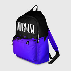 Рюкзак Nirvana purple grunge, цвет: 3D-принт