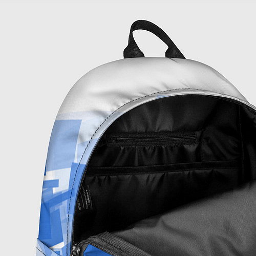 Рюкзак Геометрия в синем / 3D-принт – фото 4