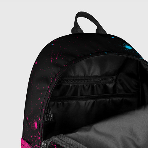 Рюкзак Zelda - neon gradient: символ, надпись / 3D-принт – фото 4