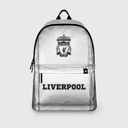 Рюкзак Liverpool sport на светлом фоне: символ, надпись, цвет: 3D-принт — фото 2