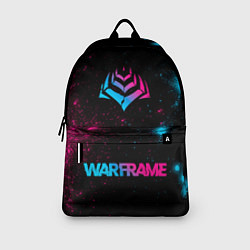 Рюкзак Warframe - neon gradient: символ, надпись, цвет: 3D-принт — фото 2