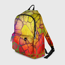 Рюкзак Абстрактные цветные фигуры, цвет: 3D-принт