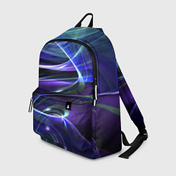 Рюкзак Абстрактные цветные полосы, цвет: 3D-принт