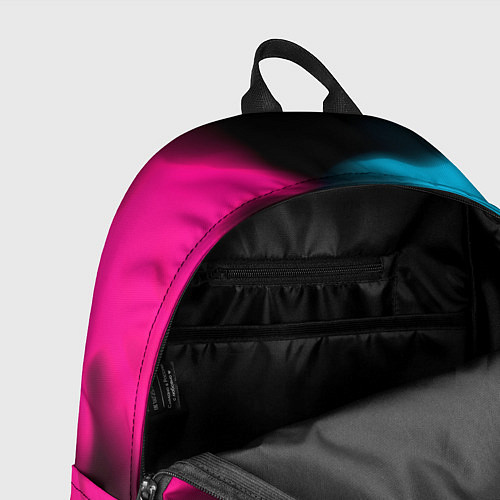 Рюкзак Tomodachi Game - neon gradient: символ, надпись / 3D-принт – фото 4