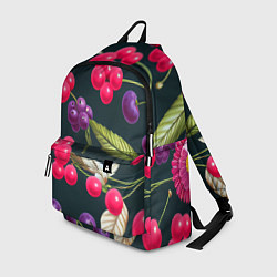 Рюкзак Ягодки нарисованные, цвет: 3D-принт
