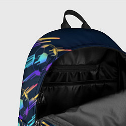 Рюкзак PSG градиентные мячи, цвет: 3D-принт — фото 2