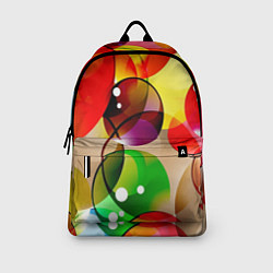 Рюкзак Большие мыльные пузыри, цвет: 3D-принт — фото 2
