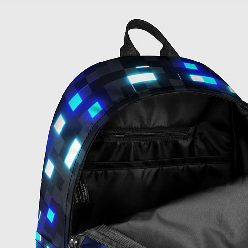 Рюкзак Sonic neon squares / 3D-принт – фото 4