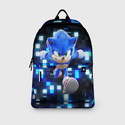 Рюкзак Sonic neon squares, цвет: 3D-принт — фото 2