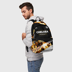 Рюкзак Chelsea legendary sport fire, цвет: 3D-принт — фото 2