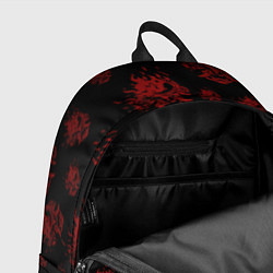 Рюкзак Samurai - Красный паттерн - Cyberpunk, цвет: 3D-принт — фото 2