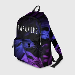 Рюкзак Paramore neon monstera, цвет: 3D-принт