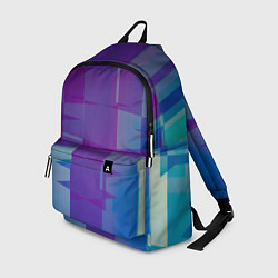 Рюкзак Геометрические объёмные фиолетовые кубы