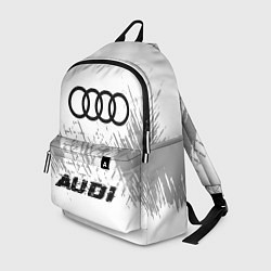 Рюкзак Audi speed шины на светлом: символ, надпись, цвет: 3D-принт