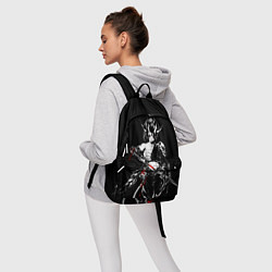 Рюкзак Кибер девушка самурай, цвет: 3D-принт — фото 2