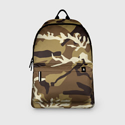 Рюкзак Камуфляж Woodland осень крупный, цвет: 3D-принт — фото 2