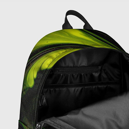 Рюкзак Зелёный песок в темноте / 3D-принт – фото 4