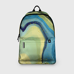 Рюкзак Сине-зеленый агат, цвет: 3D-принт — фото 2