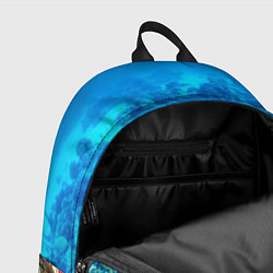 Рюкзак Дно морское, цвет: 3D-принт — фото 2
