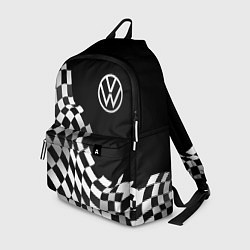 Рюкзак Volkswagen racing flag, цвет: 3D-принт
