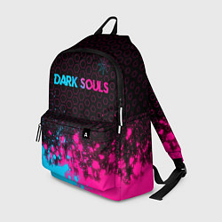 Рюкзак Dark Souls - neon gradient: символ сверху, цвет: 3D-принт