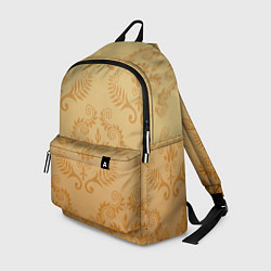 Рюкзак Золотые паттерны, цвет: 3D-принт