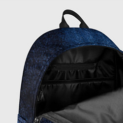 Рюкзак Синие блёстки во тьме, цвет: 3D-принт — фото 2