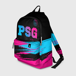 Рюкзак PSG - neon gradient: символ сверху, цвет: 3D-принт