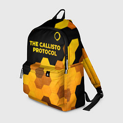 Рюкзак The Callisto Protocol - gold gradient: символ свер