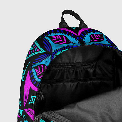 Рюкзак Яркая цветная мандала / 3D-принт – фото 4