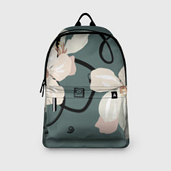Рюкзак Цветы и линии, цвет: 3D-принт — фото 2