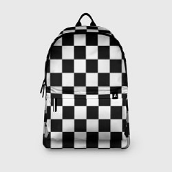 Рюкзак Шахматные клетки - текстура, цвет: 3D-принт — фото 2