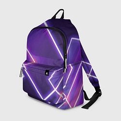 Рюкзак Неоновые прямоугольники, цвет: 3D-принт